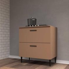 Imagem de Balcão de Cozinha 80cm 2 Portas Barbara Terracota