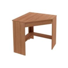 Imagem de Mesa De Escritório Canto Me4169 C/ 1 Gaveta Amêndoa - Tecno Mobili