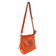 Imagem de Bolsa Transversal TopGrife Estampa Mandala Couro-Feminino