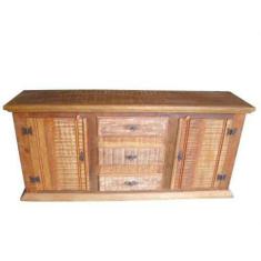 Imagem de Balcão Rústico New Em Madeira De Demolição - Cód 362 - Barrocarte