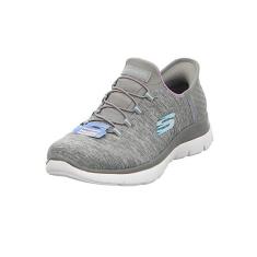 Imagem de Skechers Tênis feminino Hands Free Summits Dazzling Haze, Cinza-menta, 35