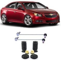 Imagem de Bieleta + Kit Batente Chevrolet Cruze Dianteiro 2011 Até 2017 O Par