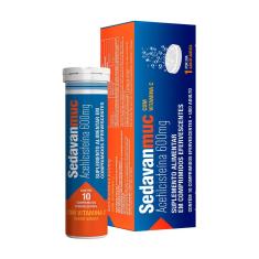 Imagem de Sedavan Muc com Vitamina C 600mg FQM 10 Comprimidos Efervescentes
