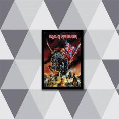 Imagem de Quadro Decorativo Banda Iron Maiden Eddie 45x34cm