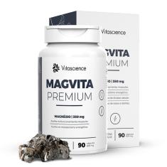 Imagem de MAGVITA PREMIUM PURO MAGNéSIO 350MG 90 CáPSULAS Vitascience 