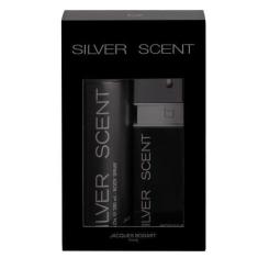 Imagem de Kit Silver Scent Jacques Bogart - Perfume Masculino EDT + Body Spray, 