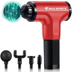 Imagem de Massageador Muscular Gold Sports Powe Fit Color Corporal Relaxante - Elétrico-Unissex