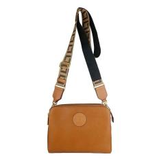 Imagem de Bolsa Luz da Lua Bella Tiracolo Média Monograma Mocca