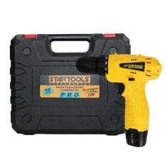 Imagem de Parafusadeira Elétrica Compacta Startools com Bits e Brocas