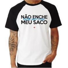 Imagem de Camiseta - Raglan Não enche meu saco, enche meu copo - Foca na Moda