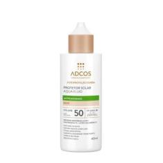 Imagem de Protetor Solar Facial Adcos Aqua Fluid Fps50 Bege 40ml