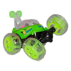 Imagem de Carrinho de Controle Remoto Maluco Acrobacias Stunt Car Verde