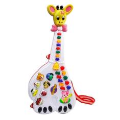 Imagem de Guitarra Musical Infantil Girafa Com Luz A Pilha