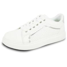 Imagem de KOZI Tênis feminino moderno plataforma confortável Wedge Oxford cadarço coleção MG com palmilha removível, Prata 5, 38