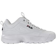 Imagem de Tenis Fila Disruptor Infantil,Branco/Marinho/Vermelho,30