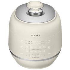 Imagem de Panela de Arroz Elétrica 6 Xícaras com Limpeza Automática a Vapor e Controle Digital, 110V, Cuchen, Marfim
