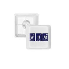 Imagem de What Chemical Element Science Keycap Kit de atualização de teclado mecânico PBT Gaming