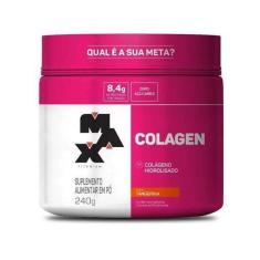Imagem de Colágeno Hidrolisado Colagen (240G) - Sabor: Tangerina - Max Titanium