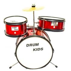 Imagem de Bateria Infantil Andaluz Drum Kids Vermelha
