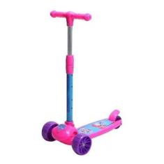 Imagem de Patinete Infantil 3 Rodas Com Luz Cute Unitoys 1462 - Rosa