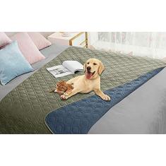 Imagem de Capa para cama de cachorro à prova d'água Ameritex cobertor de animal de estimação para sofá de cama de móveis, reversívelAmeritex 52x82 Inches