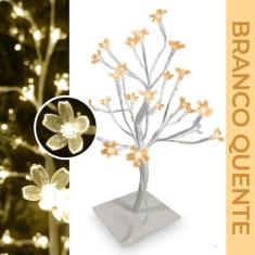Imagem de Árvore Natalina Cerejeira 24l Top Luxo 32cm Presente Festa Decoração n