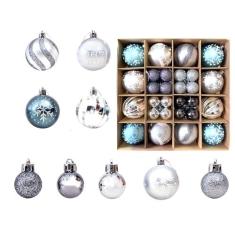Imagem de Bolas de Natal, enfeites de decoração de árvore de Natal, enfeites de bola de Natal, à prova de estilhaçamento, conjunto de enfeites de Natal para bolas de árvore de Natal, árvore de Natal (bola,