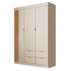 Imagem de Guarda Roupa Infantil Ayla 3 Portas E 4 Gavetas - Phoenix Baby