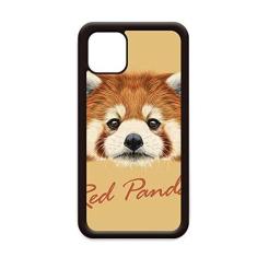 Imagem de Capa castanha animal panda vermelho selvagem para iPhone 12 Pro Max para Apple Mini Mobile Case Shell