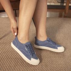 Imagem de Tênis Casual Feminino em 100% Algodão Confortável Versátil - ZOCCOLETT