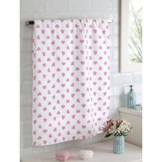 Imagem de Toalha De Banho Formosa Coração Rosa Felpudo Dohler