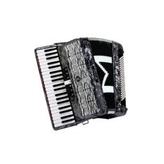 Imagem de Acordeon 120 Baixos Michael ACM12007N PBK Preto Perolado Com Case