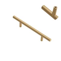 Imagem de 1pc simples areia ouro armário de cozinha puxadores de porta fosco ouro liga de alumínio puxadores de gaveta puxa móveis lidar com ferragem, 9039,96mm