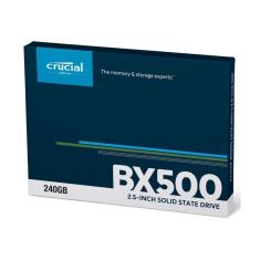 Imagem de SSD Crucial BX500 2.5" 240GB SATA III 500 Mb/s CT240BX500SSD1