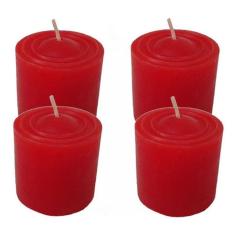 Imagem de Kit 4 Velas Aromática Com Aroma De Pitanga Perfume Seu Lar