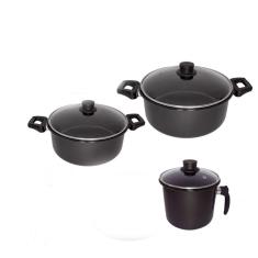 Imagem de Conjunto De Panelas E Caneco Esmaltado  C/Tampa