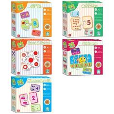 Imagem de Jogo Pedagógico Alfabeto Cores Matemática Números Soletrando