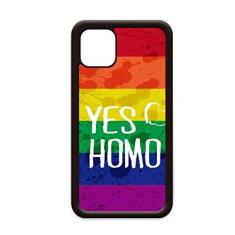 Imagem de Capa Yes Homo LGBT Rainbow Love para iPhone 12 Pro Max para Apple Mini Mobile Case Shell