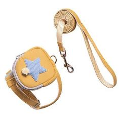 Imagem de Coleira para Colete para Gatos, Conjunto de Coleira para Animal de Estimação Alças Ajustáveis ​​Nylon de Pressão Uniforme para Caminhada (S (recomendado dentro de 2,5kg/5,5lb))