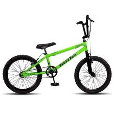 Imagem de Bicicleta Infantil Aro 20 Bmx Freio V-Brake Aro Aereo Verde e Preto Gottbike