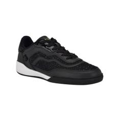 Imagem de GUESS Tênis feminino Pritie, Strass preto, 34