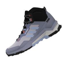 Imagem de adidas Tênis feminino Terrex Ax4 Mid GTX W, Violeta prata/azul amanhecer/ouro solar, 39