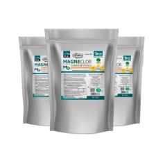 Imagem de Kit 3 Magneclor Cloreto de Magnésio P.A Unilife 1kg