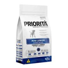 Imagem de Ração Para Cães Mini Junior Raças Pequenas Filhotes Priorita Sabor Fra