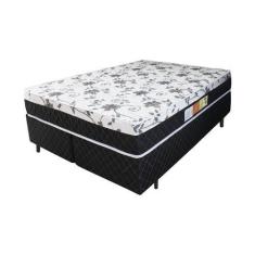 Imagem de Cama Box Queen + Colchão Noble Relaflex 158X198x51 Ortopédico