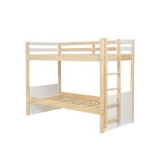 Imagem de Beliche Juvenil em Madeira Maciça Garden Casatema Marroml/Branco