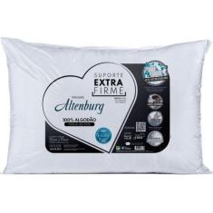 Imagem de Travesseiro Altenburg Suporte Extra Firme 180 fios - Branco - 50cm x 7