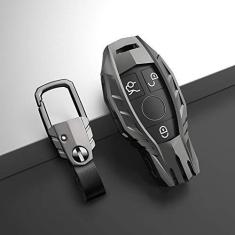 Imagem de TPHJRM Carcaça da chave do carro em liga de zinco, capa da chave, adequada para Mercedes Benz 2017 E Class W213 2018 S Class