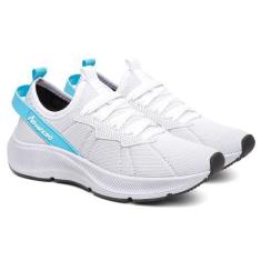 Imagem de Tenis Feminino Caminhada Linha Conforto Premuim Cor Branco - Ipê Mulat