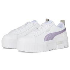 Imagem de PUMA Tênis feminino Mayze Glow-up, Puma Branco/cinza pena, 36